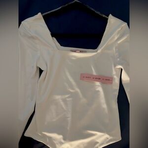 square neck body suit